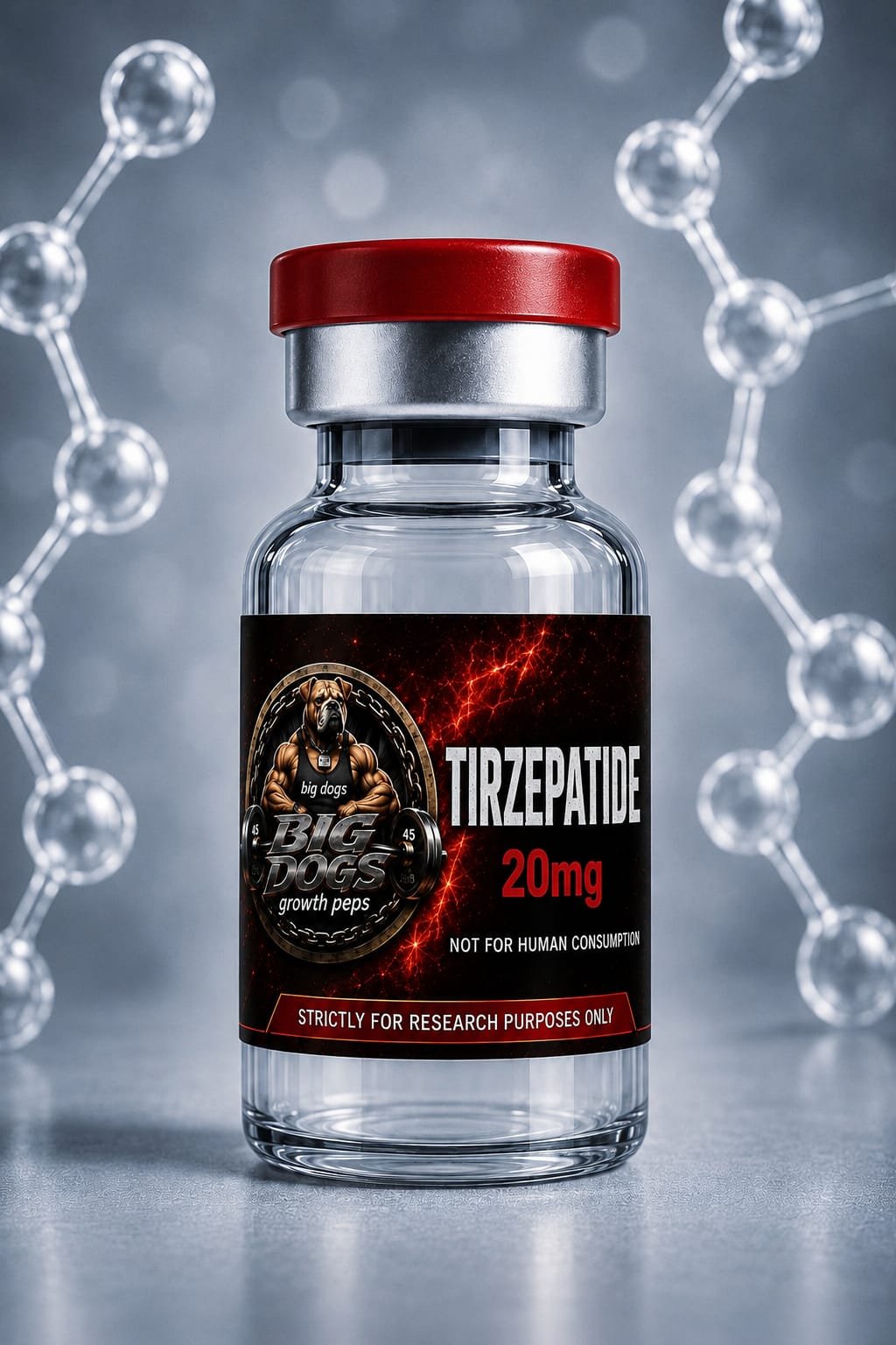BIG DOGS Tirzepatide 20mg research product